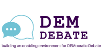 DEM-Debate project logo